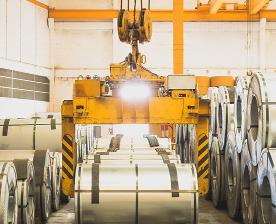 Safe and efficient coil handling with RUD India coil tongs